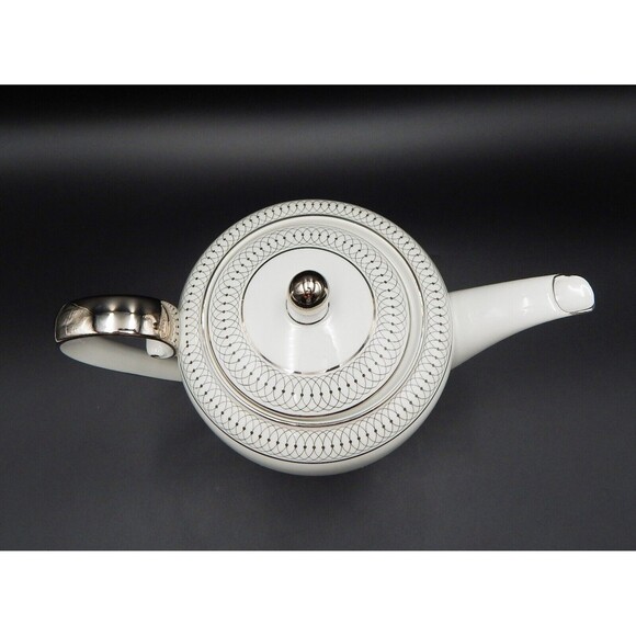 Tirschenreuth The Elgin Coffee Pot Bavaria Germany 9 Inch Silver 2270 Pasco - Picture 5 of 13